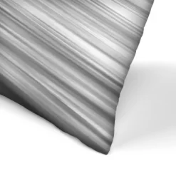 Americanflat Wave Black And White By Nuada Throw Pillow