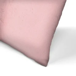 Pink Ocean Beach Top View By Tanya Shumkina Throw Pillow - Americanflat