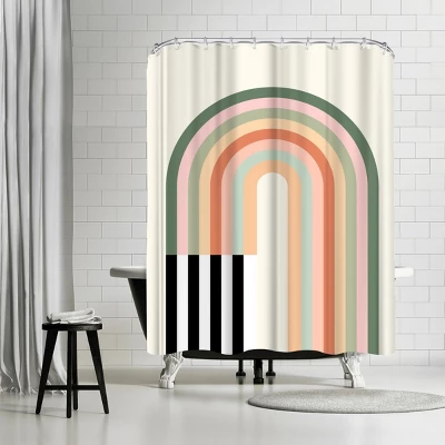 Americanflat 71X74 Floral Shower Curtain By Pi Creative Art 6 Americanflat 71X74 Floral Shower Curtain By Pi Creative Art - Image 6