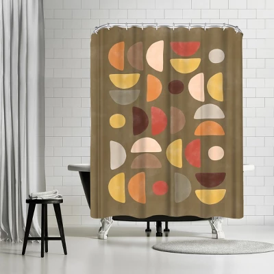 Americanflat 71X74 Abstract Shower Curtain By Pi Creative Art 4 Americanflat 71X74 Abstract Shower Curtain By Pi Creative Art - Image 4
