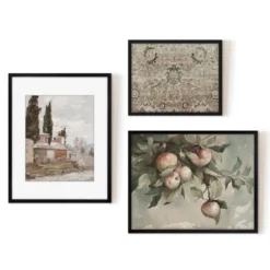 Americanflat 3 Piece Vintage Gallery Wall Art Set - Apple Tree Watercolor, Southern Austria, Afghan Rug By Maple + Oak 9 Americanflat 3 Piece Vintage Gallery Wall Art Set - Apple Tree Watercolor, Southern Austria, Afghan Rug By Maple + Oak -Americanflat GUEST 5381ea9c c8f3 4680 bc31 e0f61fb34eab