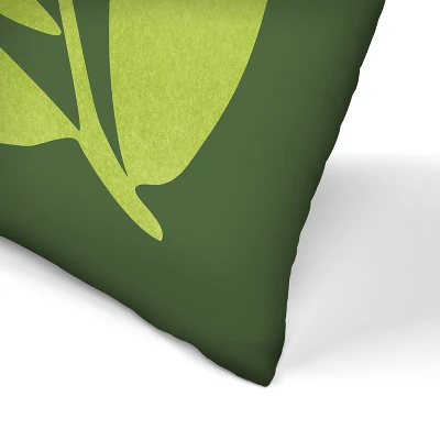 Spring Flora By Modern Tropical Throw Pillow - Americanflat 1 Spring Flora By Modern Tropical Throw Pillow - Americanflat