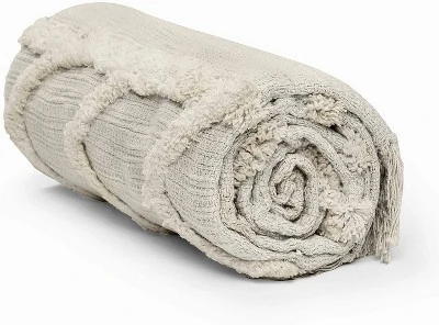 Americanflat 100% Cotton Boho Throw Blanket - All Seasons Lightweight Cozy Soft Blankets & Throws For Bed And Sofa - 100% Cotton With Fringe 6 Americanflat 100% Cotton Boho Throw Blanket - All Seasons Lightweight Cozy Soft Blankets & Throws For Bed And Sofa - 100% Cotton With Fringe - Image 6