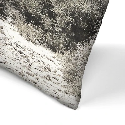 Seaside With Rocks By Tanya Shumkina Throw Pillow - Americanflat 1 Seaside With Rocks By Tanya Shumkina Throw Pillow - Americanflat