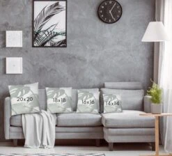 Monstera On Grey By Tanya Shumkina Throw Pillow - Americanflat 9 Monstera On Grey By Tanya Shumkina Throw Pillow - Americanflat -Americanflat GUEST 57eadd21 f161 48ca 82b0 d7dad713a38d