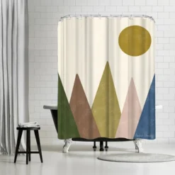 Americanflat 71" X 74" Shower Curtain By Pauline Stanley -Americanflat GUEST 58674ddc c56e 4664 a18c ba67f81ed1fe