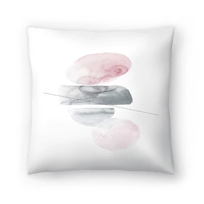 Gray And Pink Shapes By Tanya Shumkina Throw Pillow - Americanflat 5 Gray And Pink Shapes By Tanya Shumkina Throw Pillow - Americanflat - Image 5