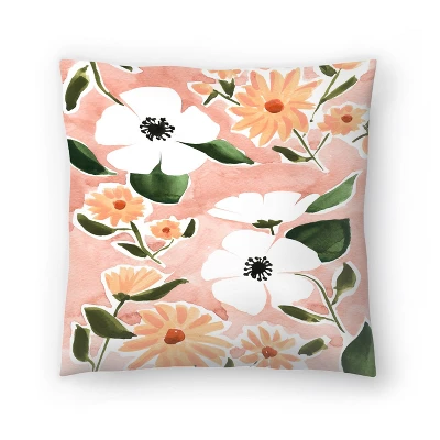 Summer Florals Throw Pillow By Sabina Fenn - Americanflat 3 Summer Florals Throw Pillow By Sabina Fenn - Americanflat - Image 3