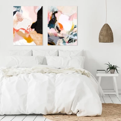 (Set Of 2) Apricot Dawn By Louise Robinson Wall Art Set - Americanflat 1 (Set Of 2) Apricot Dawn By Louise Robinson Wall Art Set - Americanflat