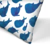 Americanflat Blue Whales By Elena Oneill Throw Pillow