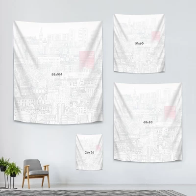 People Make Glasgow By David Fleck Wall Tapestry - Americanflat 3 People Make Glasgow By David Fleck Wall Tapestry - Americanflat - Image 3