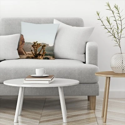 Joshua Tree By Tanya Shumkina Throw Pillow - Americanflat 2 Joshua Tree By Tanya Shumkina Throw Pillow - Americanflat - Image 2