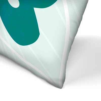 Coastal Floral By Modern Tropical Throw Pillow - Americanflat 1 Coastal Floral By Modern Tropical Throw Pillow - Americanflat