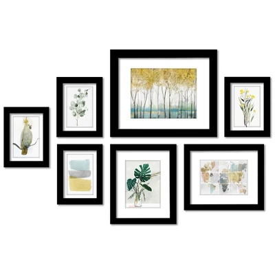 (Set Of 7) Framed Art Sets Watercolor Wanderlust PI Creative- Americanflat 5 (Set Of 7) Framed Art Sets Watercolor Wanderlust PI Creative- Americanflat - Image 5