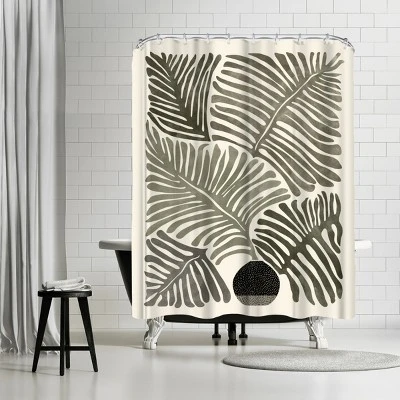 Americanflat 71" X 74" Shower Curtain Neutral Styles By Modern Tropical 11 Americanflat 71" X 74" Shower Curtain Neutral Styles By Modern Tropical - Image 11