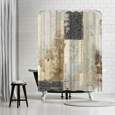 Americanflat 71" X 74" Shower Curtain Style 9 By PI Creative Art - Available In Variety Of Styles 4 Americanflat 71" X 74" Shower Curtain Style 9 By PI Creative Art - Available In Variety Of Styles - Image 4