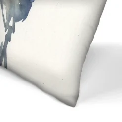 Americanflat Blissful Blue By Pi Creative Art Throw Pillow