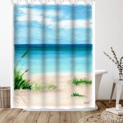 Americanflat 71" X 74" Shower Curtain By Michelle Mospens 2 Americanflat 71" X 74" Shower Curtain By Michelle Mospens - Image 2