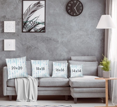 Naut Blue Fish By Kristine Lombardi Throw Pillow - Americanflat 3 Naut Blue Fish By Kristine Lombardi Throw Pillow - Americanflat - Image 3