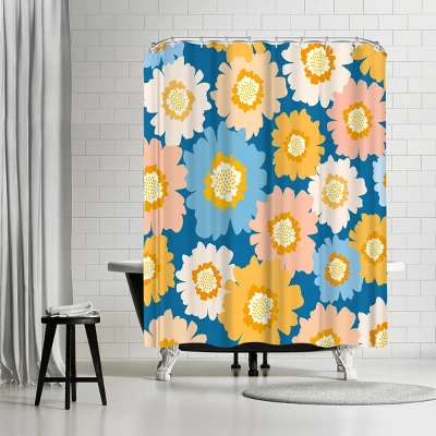 Americanflat 71X74 Abstract Shower Curtain By Pi Creative Art 8 Americanflat 71X74 Abstract Shower Curtain By Pi Creative Art - Image 8