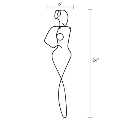 Americanflat Metal Line Art Wall Decor Sculpture Accents 1 Americanflat Metal Line Art Wall Decor Sculpture Accents