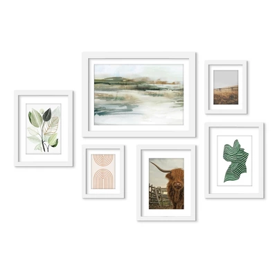 (Set Of 6) Framed Prints Gallery Wall Art Set Only For A Moment Coastal By PI Creative - Americanflat 6 (Set Of 6) Framed Prints Gallery Wall Art Set Only For A Moment Coastal By PI Creative - Americanflat - Image 6