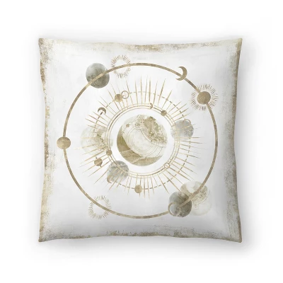 Americanflat Golden Galaxy I Throw Pillow By Pi Creative Art 3 Americanflat Golden Galaxy I Throw Pillow By Pi Creative Art - Image 3