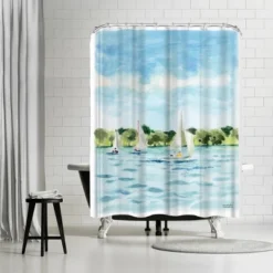 Americanflat 71" X 74" Shower Curtain By Michelle Mospens 11 Americanflat 71" X 74" Shower Curtain By Michelle Mospens -Americanflat GUEST 6e5a126c 4e47 4506 b9c4 358d3d166955
