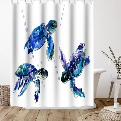 Americanflat 71" X 74" Shower Curtain By Suren Nersisyan - Available In Variety Of Styles 2 Americanflat 71" X 74" Shower Curtain By Suren Nersisyan - Available In Variety Of Styles - Image 2