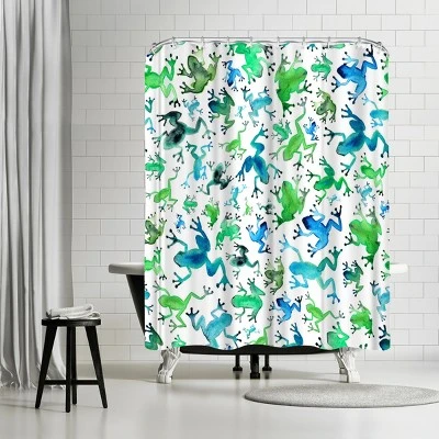 Americanflat 71" X 74" Shower Curtain Style 2 By Elena O'Neill 5 Americanflat 71" X 74" Shower Curtain Style 2 By Elena O'Neill - Image 5