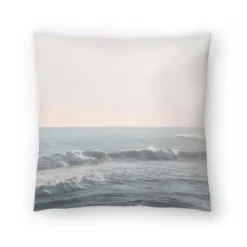 Modern Pink Beach By Tanya Shumkina Throw Pillow - Americanflat -Americanflat GUEST 741ce25c 1383 47dd 81b2 0a8fd0d59a43