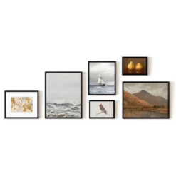 Americanflat 6 Piece Vintage Gallery Wall Art Set - White Caps, New Hampshire Autumn, Small Ship, Oranges Lemons By Maple + Oak 9 Americanflat 6 Piece Vintage Gallery Wall Art Set - White Caps, New Hampshire Autumn, Small Ship, Oranges Lemons By Maple + Oak -Americanflat GUEST 745b6b76 e98b 4927 a122 e95bdc04f283