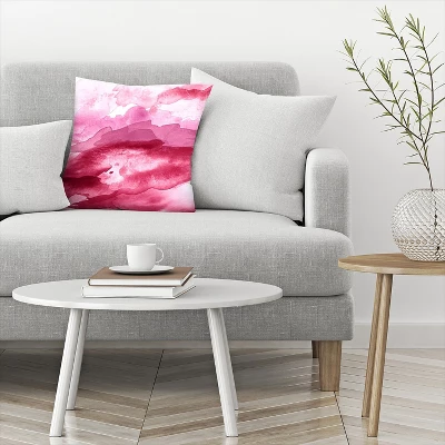 High Tide Modern Pink By Amy Brinkman Throw Pillow - Americanflat 2 High Tide Modern Pink By Amy Brinkman Throw Pillow - Americanflat - Image 2