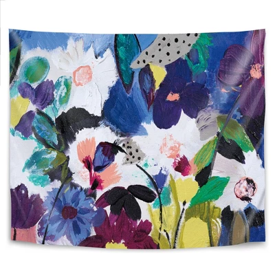Americanflat Happy Flower Bar III By Joan E. Davis Wall Tapestry 3 Americanflat Happy Flower Bar III By Joan E. Davis Wall Tapestry - Image 3
