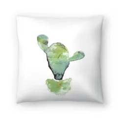 Green Cactus By Tanya Shumkina Throw Pillow - Americanflat -Americanflat GUEST 7a4cd6ac 00ae 49e1 a440 87ed0e7206a8
