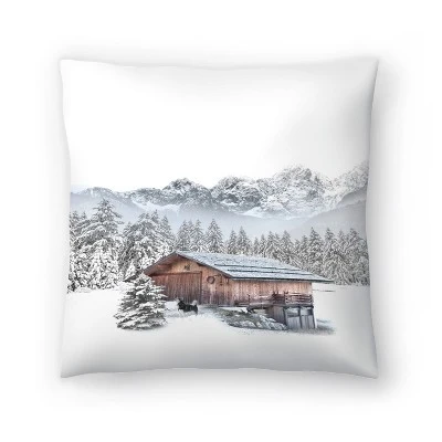 Husky Howls In The Winter Forest By Tanya Shumkina Throw Pillow - Americanflat 5 Husky Howls In The Winter Forest By Tanya Shumkina Throw Pillow - Americanflat - Image 5