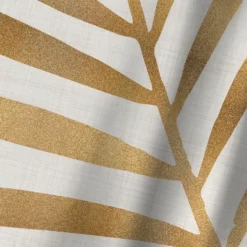 Americanflat 71" X 74" Shower Curtain, Gold Palm Leaf By Modern Tropical 5 Americanflat 71" X 74" Shower Curtain, Gold Palm Leaf By Modern Tropical -Americanflat GUEST 7c32cf89 30c4 4fcb 8ad9 f4b899ecec96