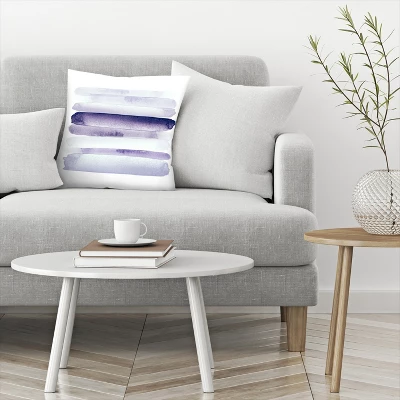 Americanflat Move Forward Purple By Amy Brinkman Throw Pillow 2 Americanflat Move Forward Purple By Amy Brinkman Throw Pillow - Image 2