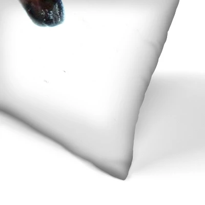 Moose In The Winter Forest By Tanya Shumkina Throw Pillow - Americanflat 1 Moose In The Winter Forest By Tanya Shumkina Throw Pillow - Americanflat