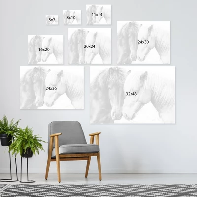 Americanflat Horse Love By Sisi And Seb Unframed Canvas Wall Art 4 Americanflat Horse Love By Sisi And Seb Unframed Canvas Wall Art - Image 4