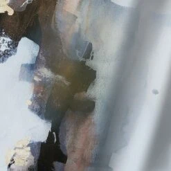 Americanflat I Can Not Breathe By Christine Olmstead Blackout Rod Pocket Single Curtain Panel 50x84