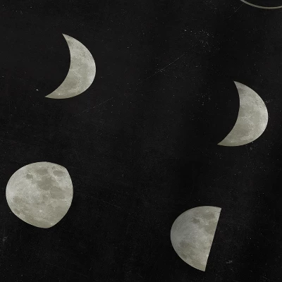 Americanflat Moon By Peach & Gold Wall Tapestry 2 Americanflat Moon By Peach & Gold Wall Tapestry - Image 2