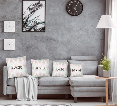 Americanflat Watercolor Ice Cream Cone Pattern By Jetty Home Throw Pillow 3 Americanflat Watercolor Ice Cream Cone Pattern By Jetty Home Throw Pillow - Image 3