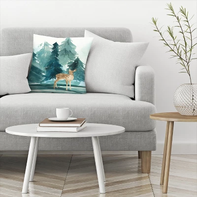 Lush Forest Guest By Pi Holiday Collection - 20" X 14" Throw Pillow - Americanflat 2 Lush Forest Guest By Pi Holiday Collection - 20" X 14" Throw Pillow - Americanflat - Image 2