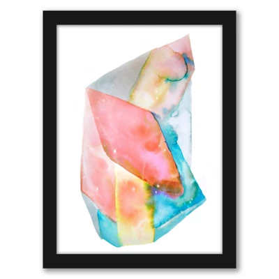 Jeweel Toned Watercolors By Hope Bainbridge - Modern 8 Piece Black Framed Art Set - Americanflat 4 Jeweel Toned Watercolors By Hope Bainbridge - Modern 8 Piece Black Framed Art Set - Americanflat - Image 4