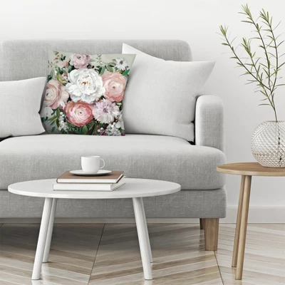 Americanflat Bold Floral Throw Pillow By Pi Creative Art 1 Americanflat Bold Floral Throw Pillow By Pi Creative Art