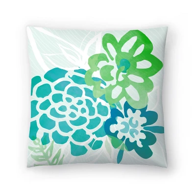 Coastal Floral By Modern Tropical Throw Pillow - Americanflat 4 Coastal Floral By Modern Tropical Throw Pillow - Americanflat - Image 4