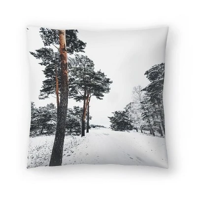 Winter Holidays In Forest By Tanya Shumkina Throw Pillow - Americanflat 4 Winter Holidays In Forest By Tanya Shumkina Throw Pillow - Americanflat - Image 4