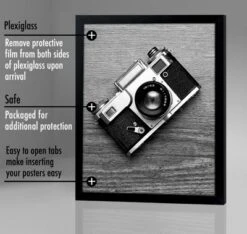 Americanflat Poster Frame With Polished Plexiglass - Hanging Hardware Included -Americanflat GUEST 8c782c63 c58d 4d16 a40c f8e6e081730e