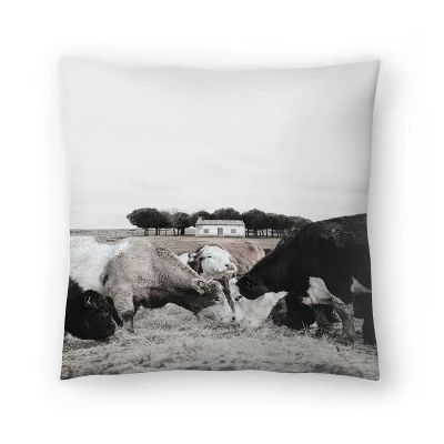 Cows Dinner By Tanya Shumkina Throw Pillow - Americanflat 5 Cows Dinner By Tanya Shumkina Throw Pillow - Americanflat - Image 5